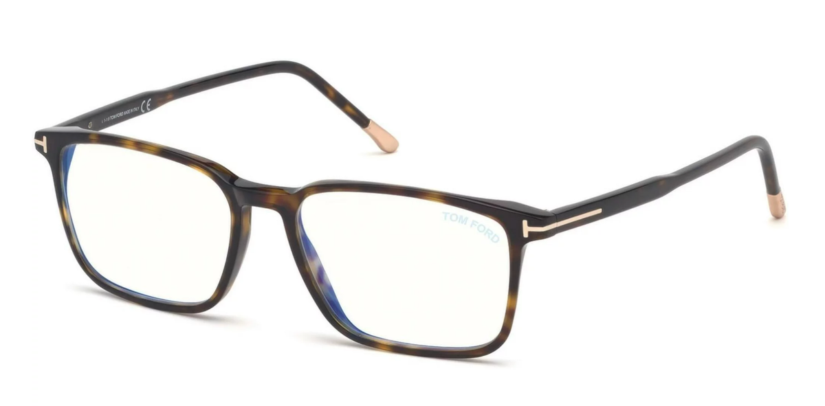 メガネ TOM FORD Tom Ford - FT6032-B 52052 - 052 Tom Ford FT6032-B Glasses 052 Dark Havana - eye-oo.com