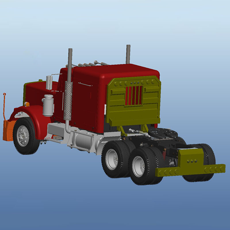 Camion RC électrique Tamiya Grand Hauler 56344 Kit à Monter 1:14