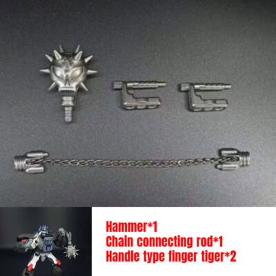 New Weapons Upgrade Kit For Kingdom Optimus Primal Multifunctional Meteor Hammer