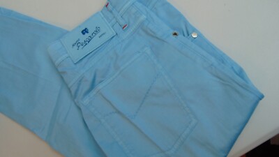 MARCO PESCAROLO NAPOLI BY KITON PANT. 33-47 COTTON + SILK ELAST. 300.00 MP-A-198Va