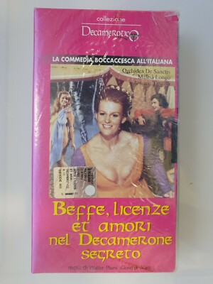 VHS SPOTT,LIZENZEN UND LIEBE IM GEHEIMEN DECAMERONE - ORCHIDEE DE SANCTIS