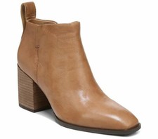 Vionic Leather Ankle Boots - Lyssa-Toffee-9M-NEW-A459067