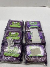 6 Packets Boogie Wipes Natural Saline Grape Scent 30Ct Each  SLC 152