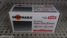 87008 Upholstery 3/8" X 1/2" STAPLES SENCO C FASCO 7C BEA 71 10,000 Pack