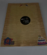 Letterhead Computer Paper Birthday 45 count