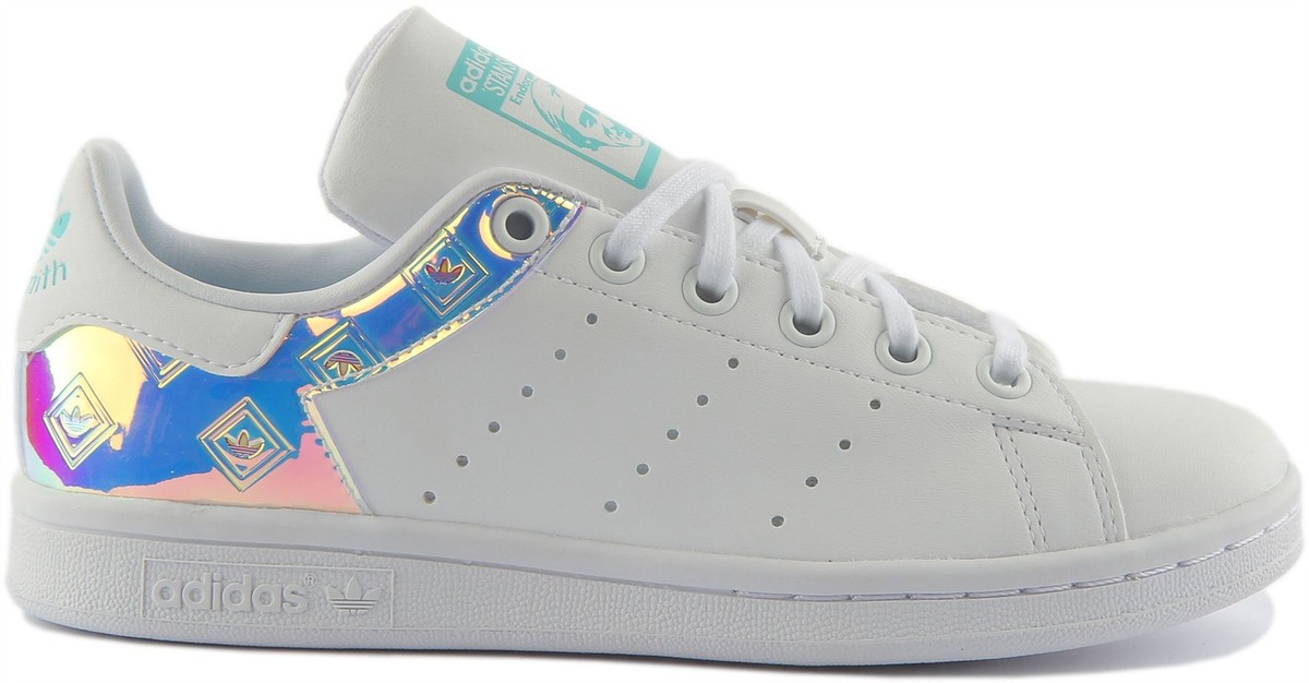 Stan Smith Donna 2021 Adidas Stan Smith J Lace Up Shiny