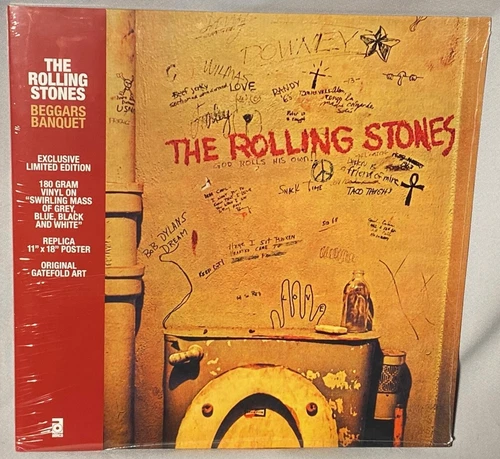 LP ROLLING STONES Beggars Banquet (COLOR Vinyl, RSD 2023) NEW MINT SEALED