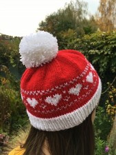 Knitting pattern dk hat Nordic Scandi Love Winter  