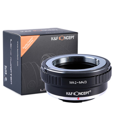 K&F Concept M42-M4/3 Lens Adapter for M42 Lens to Micro 4/3
