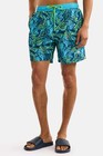 Nautica Competition Mens Swim Shorts Blackwater 6" Short Multi Blue Green