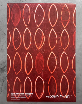 Rashid Johnson Exhibition in Sweden 2023 Poster 