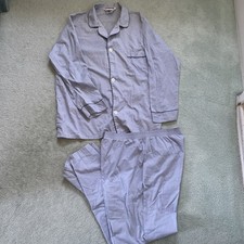 Men s Cotton McGregor Classic Light Blue Pajamas / Size L