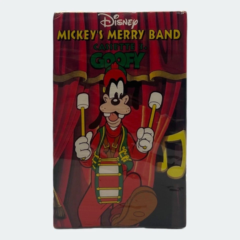 Vintage Mickey's Merry Band Cassette 3 - Goofy [McDonald's, 1995] - New & Sealed - Image 2 of 4