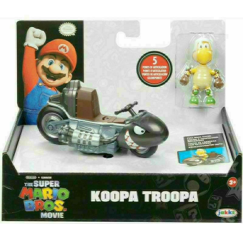 Super Mario Bros. Movie Mini Figures with Karts - Koopa Troopa