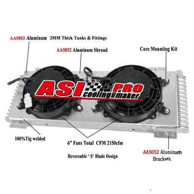 #ad Transmission Oil Cooler amp; Shroud Fan Tru Cool 40000 40k GVW Low Pressure Dr $199.00