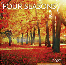 Day Spring Four Seasons 2027 Wall Calendar 12" X24" Includes 2026  2028 4month