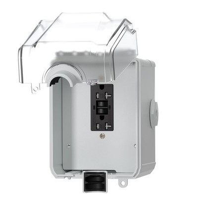 20Amp Outdoor Electrical Outlet , Single 5-20R WRTR GFCI Sockets, Outdoor Dus...