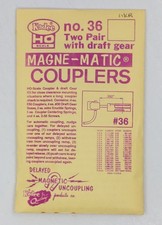 Kadee 36 HO 30-Series Coupler Long 25/64" Centerset Shank
