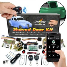 60-108 lbs Remote Shaved Door Popper Kit with Door Kickers AutoLoc AUTSVPRO54K  