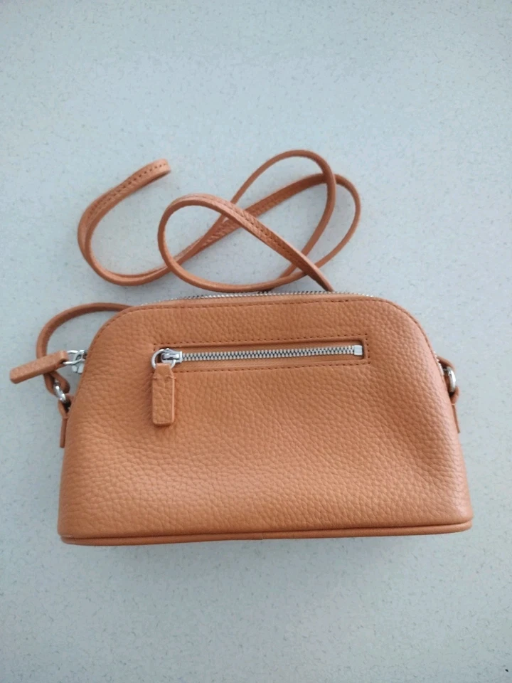 Lacoste Women's Grained Leather Dome Crossbody - Image 3 of 4
