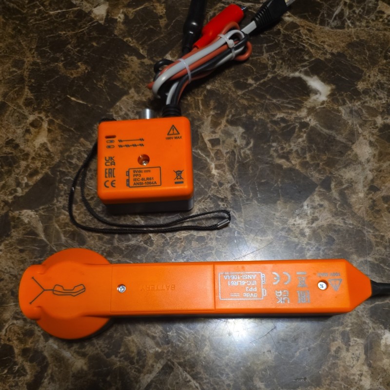Tempo 200EP-G Tone Probe & 77HP-G/6A Tone Generator Set W/ Case!