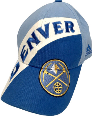 Denver Nuggets Hat Adidas NBA Champion Adjustable Pickaxe Logo