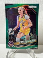 2025 Panini Prizm WNBA Cameron Brink #87 Green Prizm Los Angeles Sparks 2nd Year