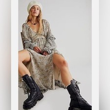 Free people You're A Jewel Printed Maxi Dress