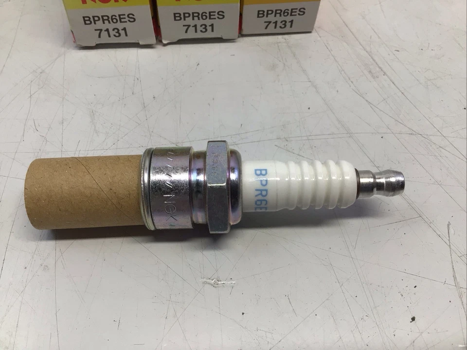 Juego de 6 bujías de níquel NGK 7131 BPR6ES para Porsche Renault Suzuki VW Audi Foto 4 de 4