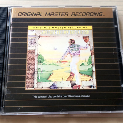 MFSL Gold CD  Elton John - Goodbye Yellow Brick Road