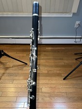 Vintage H Selmer Paris Clarinet W/Case. Works good condition