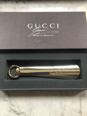 Gucci Parfums Made To Measure - Metal Shoehorn Gold-Tone - VIP Gift Rare