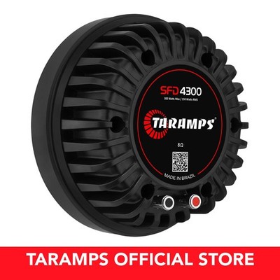 1xTaramps SFD 4300 8 Ohms Driver 150W RMS High Performance Audio Speaker