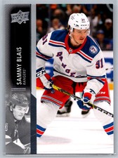 Sammy Blais 2021-22 Upper Deck New York Rangers #601