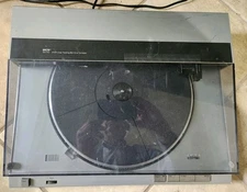 Vintage MCS Series 6725 Linear Tracking Turntable Tested - PARTS ONLY 