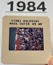 MARK DUPER 1984 NFL Transparency TV MEDIA SLIDE MIAMI DOLPHINS ROOKIE