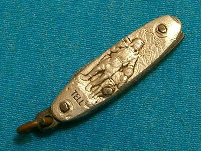 ANTIQUE OMEGA SOLINGEN GERMANY KNIFE TINY MINI LION LUCERNE WILLIAM TELL VINTAGE