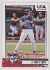 2019 Panini USA Baseball Stars & Stripes Joseph Brown #61 2j7