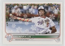 2022 Holiday Mega Box Variation SP (Red/Yellow Candy Cane Sleeve) CJ Abrams 1ic8