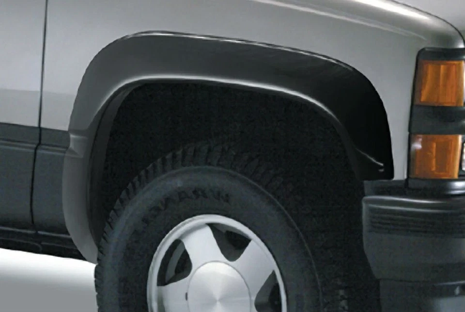 For Chevy Tahoe 95-99 Bushwacker Extend-A-Fender Matte Black Front Fender Flares Foto 4 de 4