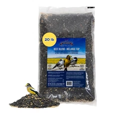 Armstrong Wild Bird Food Best Blend Bird Seed Mix for Outdoor Bird Feeders, 20lb