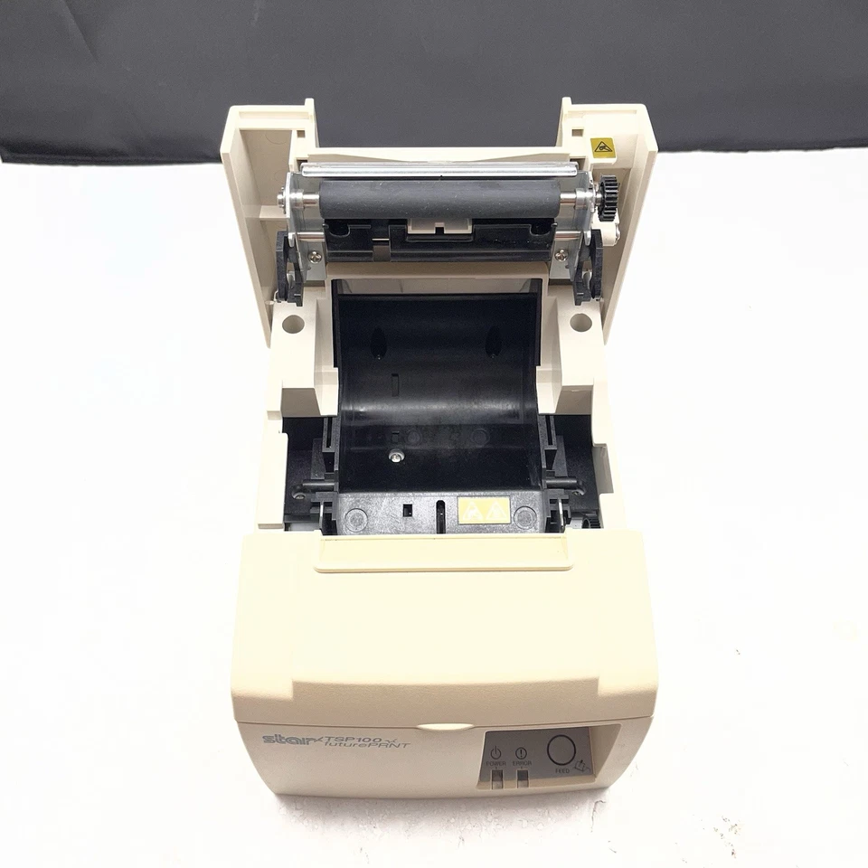 Off White Star Micronics TSP100 futurePRNT 143U POS Receipt Printer USB - Image 4 of 4
