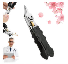 Gear Lock Nail Clipper Set with Sharp Tips for Precise Access to Nail Grooves