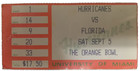 Emmitt Smith College Debut Ticket Florida Gators @ Miami Hurricanes 9/5/1987 — photo 4