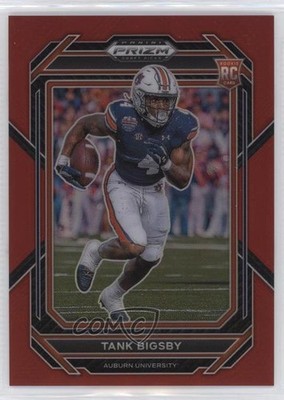 2023 Panini Prizm Draft Picks Red Prizm 34/299 Tank Bigsby #122 Rookie RC 0i1b