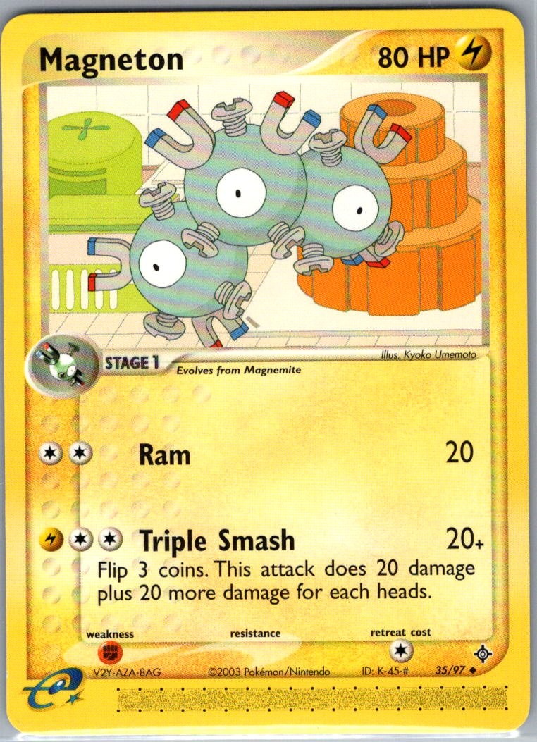 Magneton 5/10 Non Holo EX Trainer Kit 1: Latias & Latios - Pokemon Card - NM