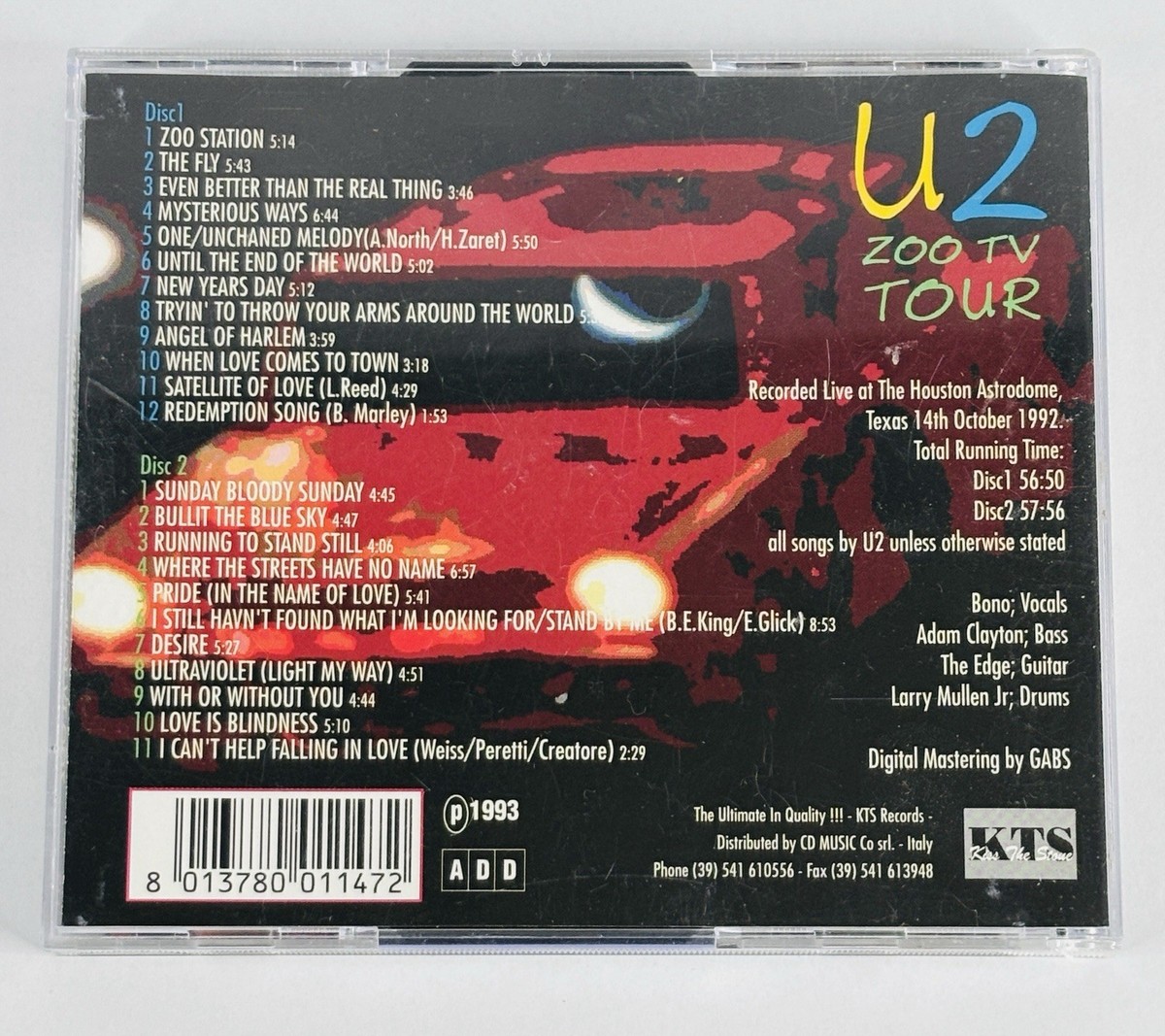 Lot Of 9 Rare Early 90's U2 Import Music CD's (17 Discs) | eBay