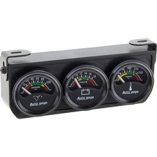 Autometer 2391 Auto Gage 3 Gauge Console Oilvoltwater Autometer 2391 Auto Gage 3 Gauge Console Oilvoltwater