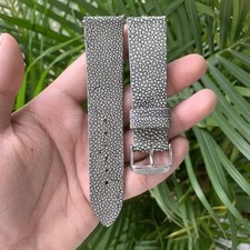 18mm/16mm Gray Quick Release Stingray Watch Strap