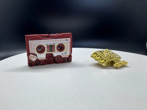 TRANSFORMERS G1 1986 MINI-CASSETTES RAMHORN + One GOLDEN Overkill Gun